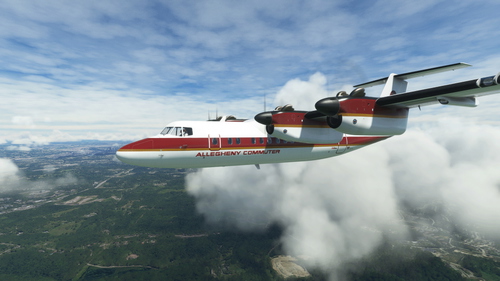 Pilot's Dash 7 Allegheny Commuter Mini Fleet