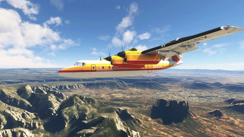 Pilot's Dash 7 House Livery (C-GNBX)