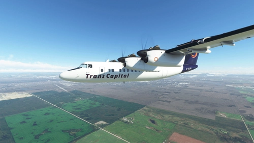 Pilot's Dash 7 Trans Capital Air (C-GLPP)