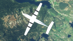 Pilot's Dash 7 Wideroe (LN-WFI) thumbnail 3
