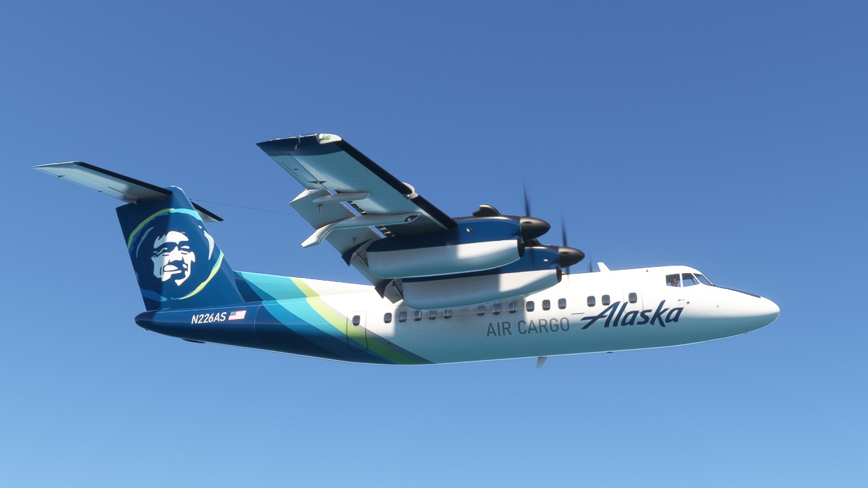 Pilot's DHC-7 Alaska Airlines / Aircargo (N226AS) - Aircraft