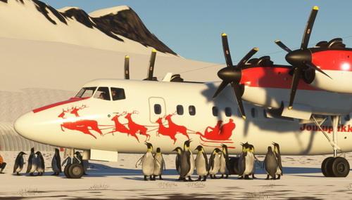 Pilot's DHC-7 Christmas Edition (Joulupukki Cargo)