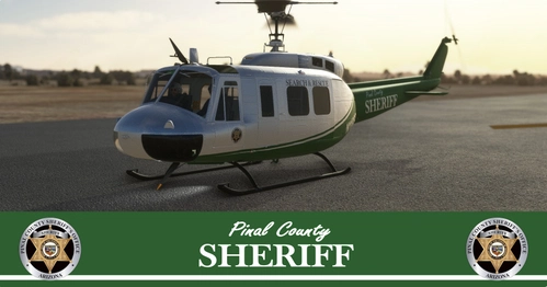 𝗢𝗨𝗧𝗗𝗔𝗧𝗘𝗗 Pinal County Sheriff UH-1