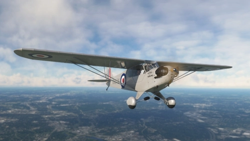Piper J-3 Cub RAF Flitfire NC1776