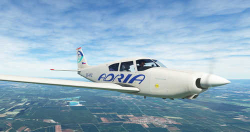 Piper PA 24 Comanche ADRIA AIRWAYS S5-VYZ (A2A)