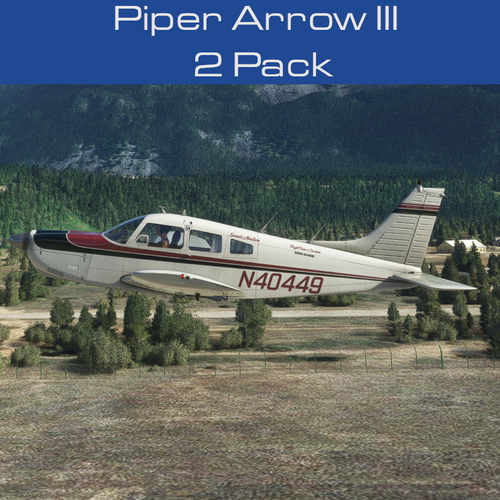 Piper PA28 Arrow III 2 Pack