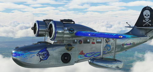 Bigradials Grumman JRF-6B Pirate Goose livery