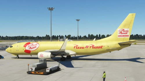 Pizza Planet (Toy Story Inspired) PMDG 737-800BCF (Fictional)