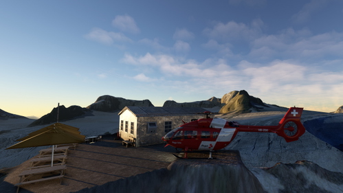 Planura Hütte Helipads
