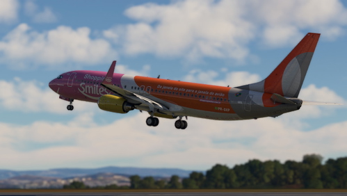 PMDG  737-800 / GOL Linhas Aéreas  PR-GXP (Shopping Smiles)