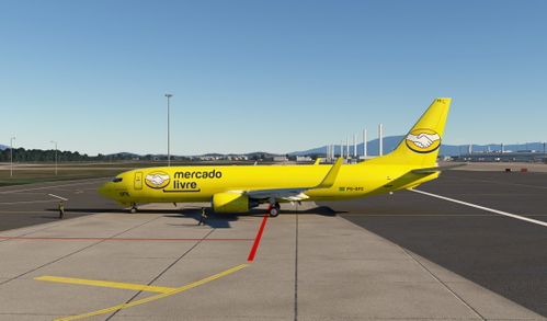 PMDG  Mercado Livre (Ops by GOL)  737-800BCF    (PS-GFC)