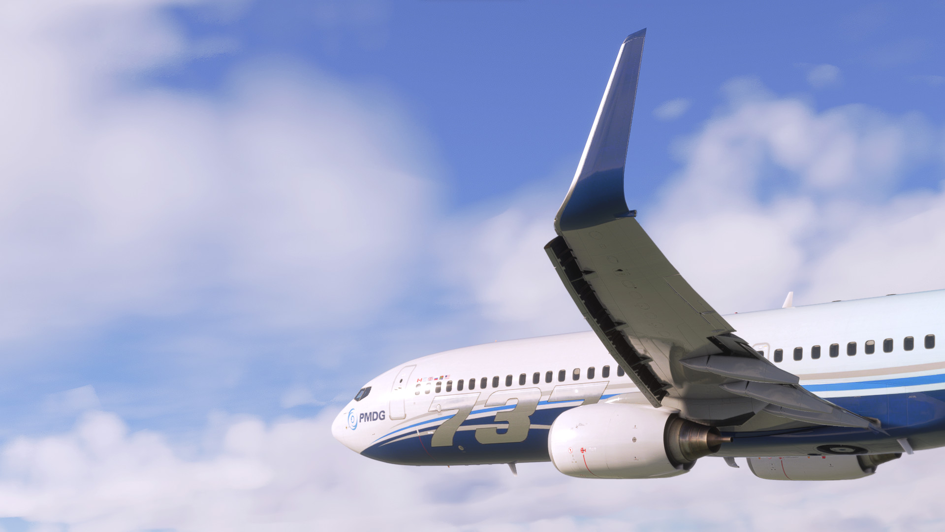PMDG 737 - Wing Flex Mod (Experimental) - Image 1