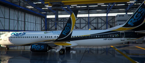 PMDG 737- 800- RGS FRANCE VOYAGE 