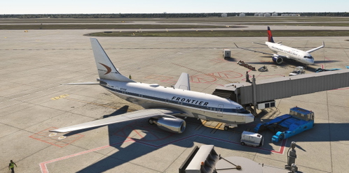 PMDG 737-600 - Frontier Airlines - Classic Livery (N7376F)