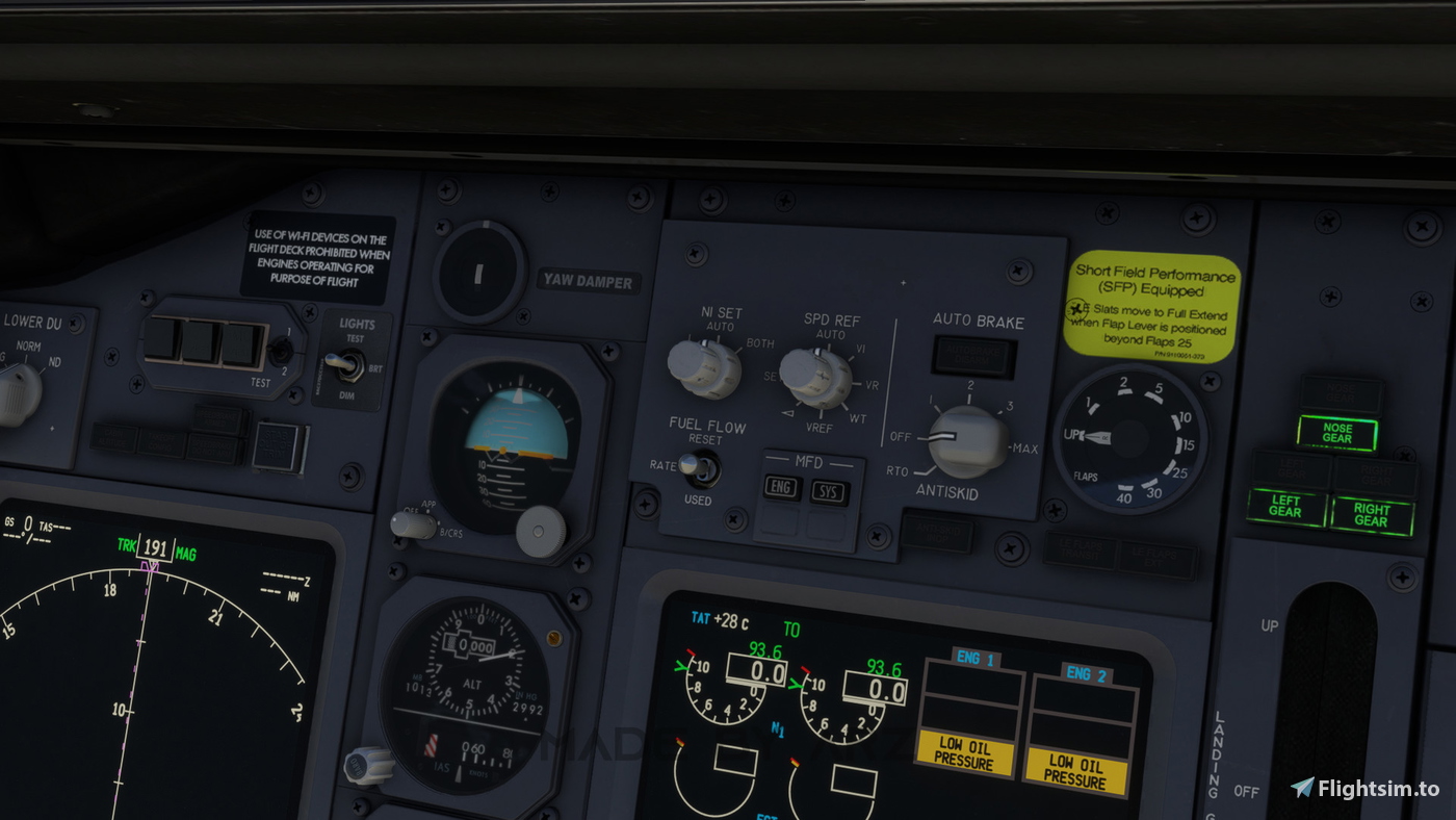 Pmdg Disc PMDG 737-600 | Zuliana Virtual Pack för Microsoft Flight Simulator | MSFS
