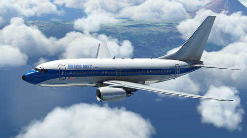 PMDG 737-600 American Pacific AMPAC Legacy Livery FS2004