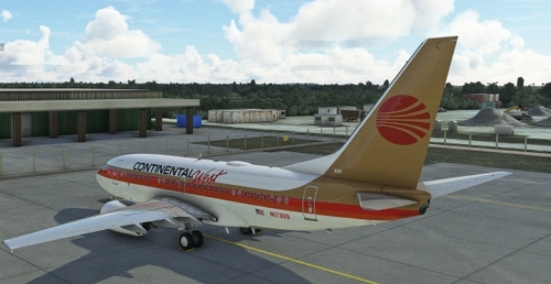 PMDG 737-600 Continental West Airlines - N17309