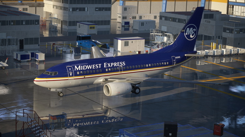 PMDG 737-600 Midwest Express Circa 1999 (Fictional)