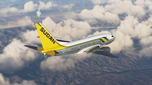 PMDG 737-600  Sudan Airways