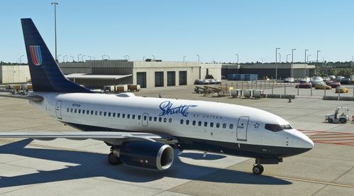 PMDG 737-600 United Shuttle/Shuttle by United Livery Pack 