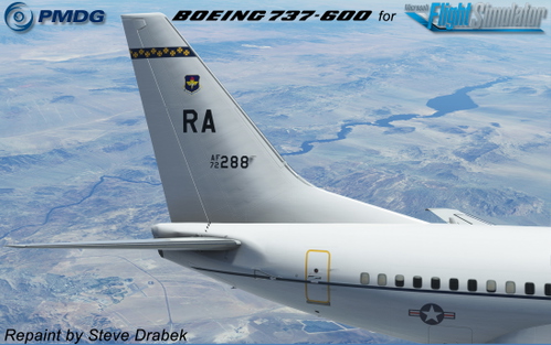 PMDG 737-600 USAF (AF288 - 2010)