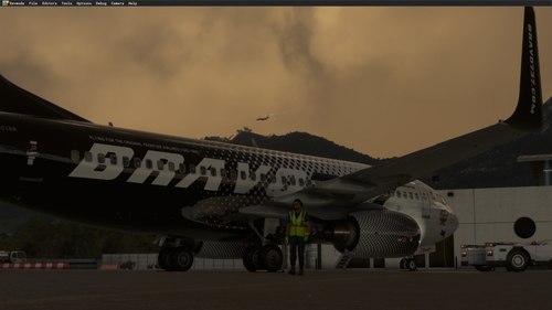 BRAVO 737 House Livery "Spirit of Oklahoma" for the PMDG 737-700