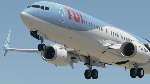 PMDG 737-800 SSW TUI Airlines UK G-TAWH