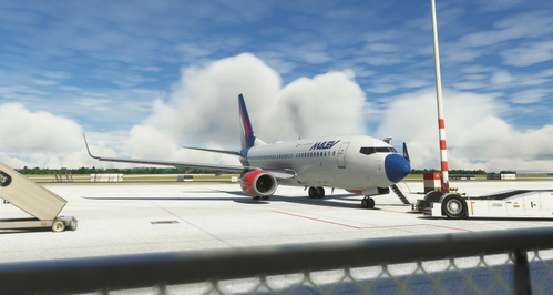 [PMDG 737-700] Malev Ex SAS Fictional Livery (based on HA-LQD)