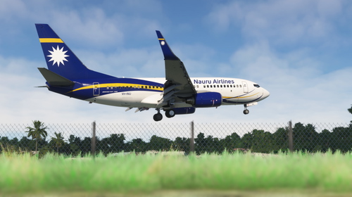 PMDG 737-700 Nauru Airlines VH-INU