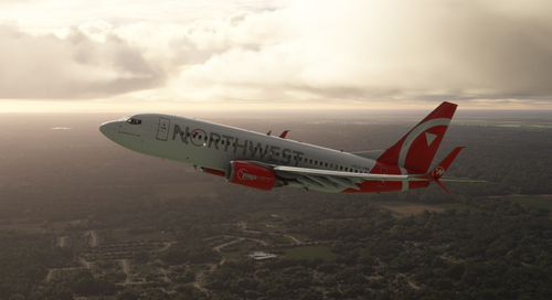 PMDG 737-700 Northwest (N862N W)