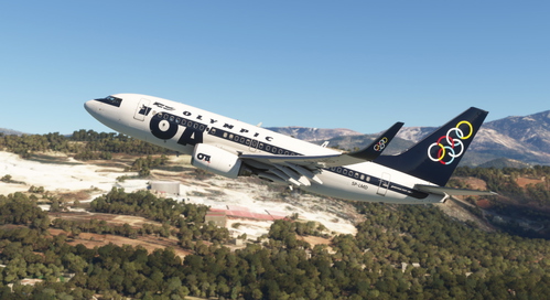 PMDG 737-700 Olympic Airways Retro 