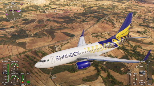 [737-700] Shaheen Air Livery