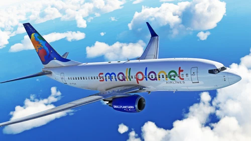 PMDG 737-700 Small Planet  Airlines  LY-FLH