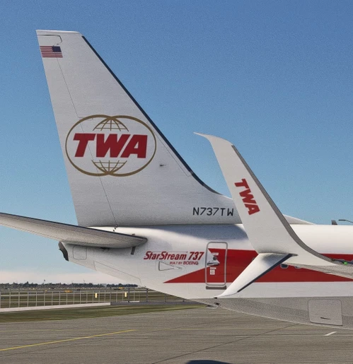 PMDG 737-700 SSW Trans World Airlines (Twin Globe) N737TW