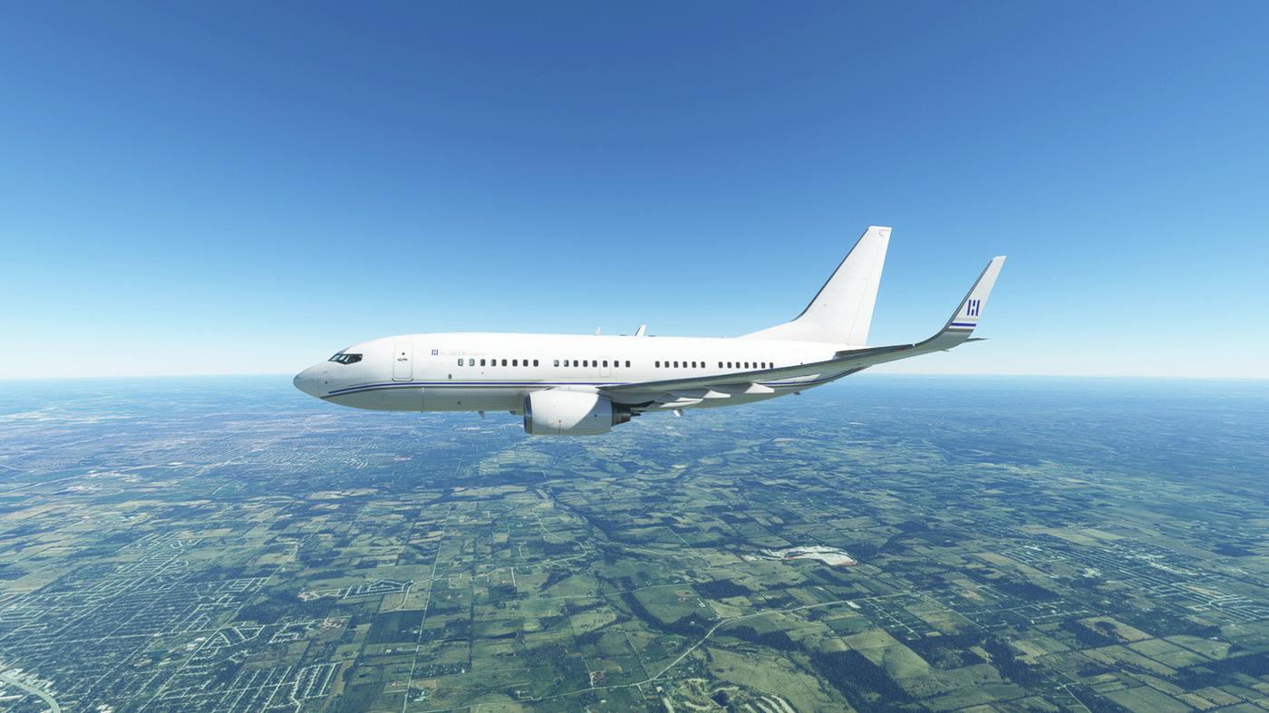 PMDG 737-700BBJ Hillwood Airways (N737AT) for Microsoft Flight ...