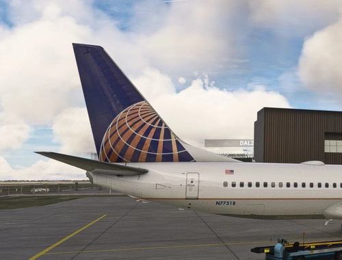 PMDG 737-800 - Continental Airlines - Globe Livery (Captain Marlon Green)