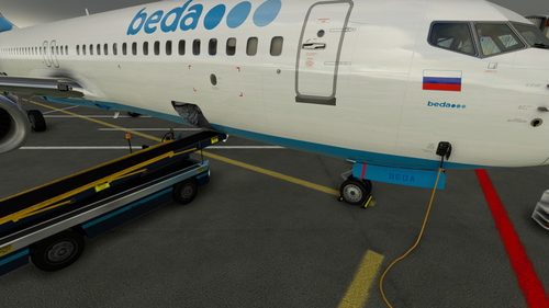 PMDG 737-800 | Beda Airlines | RA-BEDA  [Fictional]