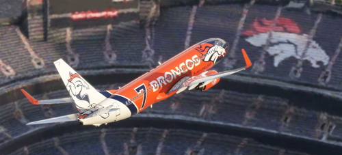 PMDG 737-800  DENVER BRONCOS