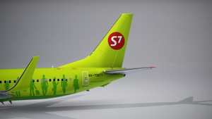 PMDG 737-800 | S7 Airlines (old) (RA-73671) 8K | With cabin thumbnail 3