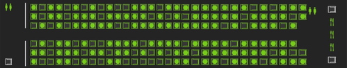 PMDG 737-800 184 Pax Cabin Layout