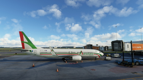 PMDG 737-800 AEROITALIA AIRLINES (9H-FSJ)