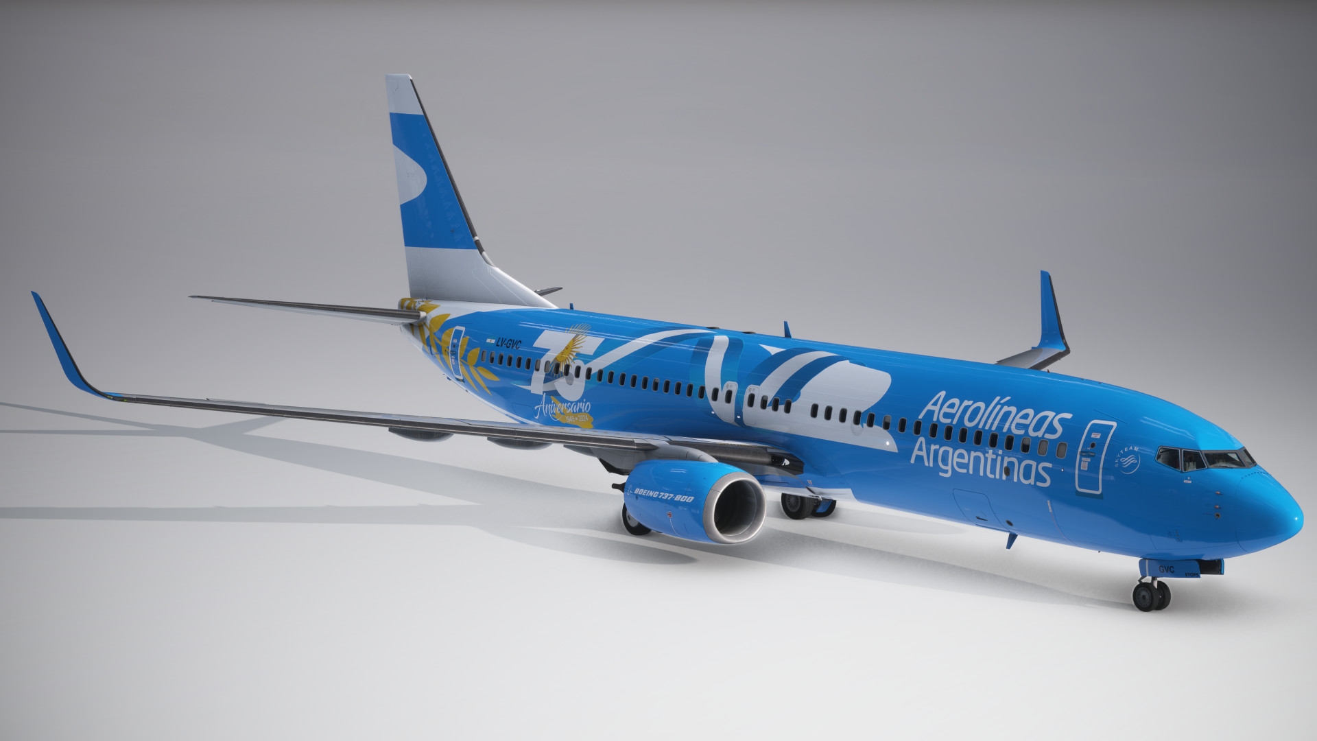 PMDG 737-800 Aerolineas Argentinas 75 Aniversario - Image 1