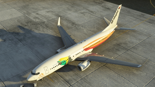 PMDG 737-800 Air Niugini P2-PXA '50th Anniversary"