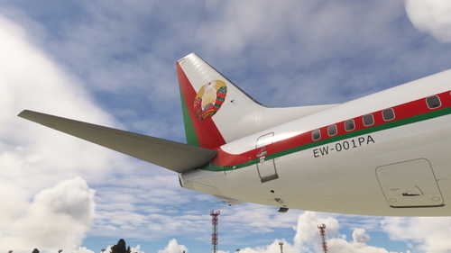 PMDG 737-800 BBJ Belarus Government
