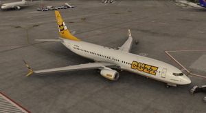 PMDG 737-800  Ryanair Buzz Livery Pack thumbnail 5