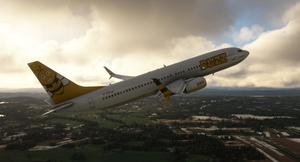 PMDG 737-800  Ryanair Buzz Livery Pack thumbnail 1