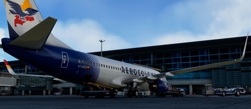 PMDG 737-800 BW AEROCOLOMBIA (HK-YOE)