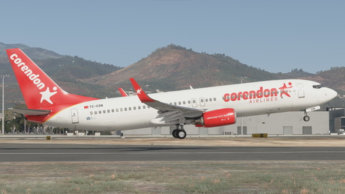 PMDG 737-800 BW Corendon Airlines TC-CON