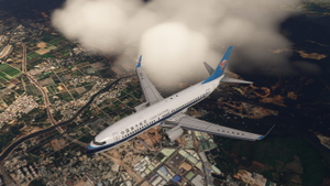 PMDG 737-800 China Southern Airlines (B-206C) 中国南方航空 thumbnail 1