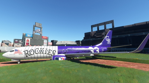 PMDG 737-800 COLORADO ROCKIES    N1993CR
